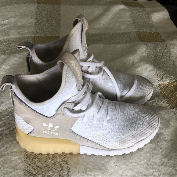 adidas tubular x primeknit tan